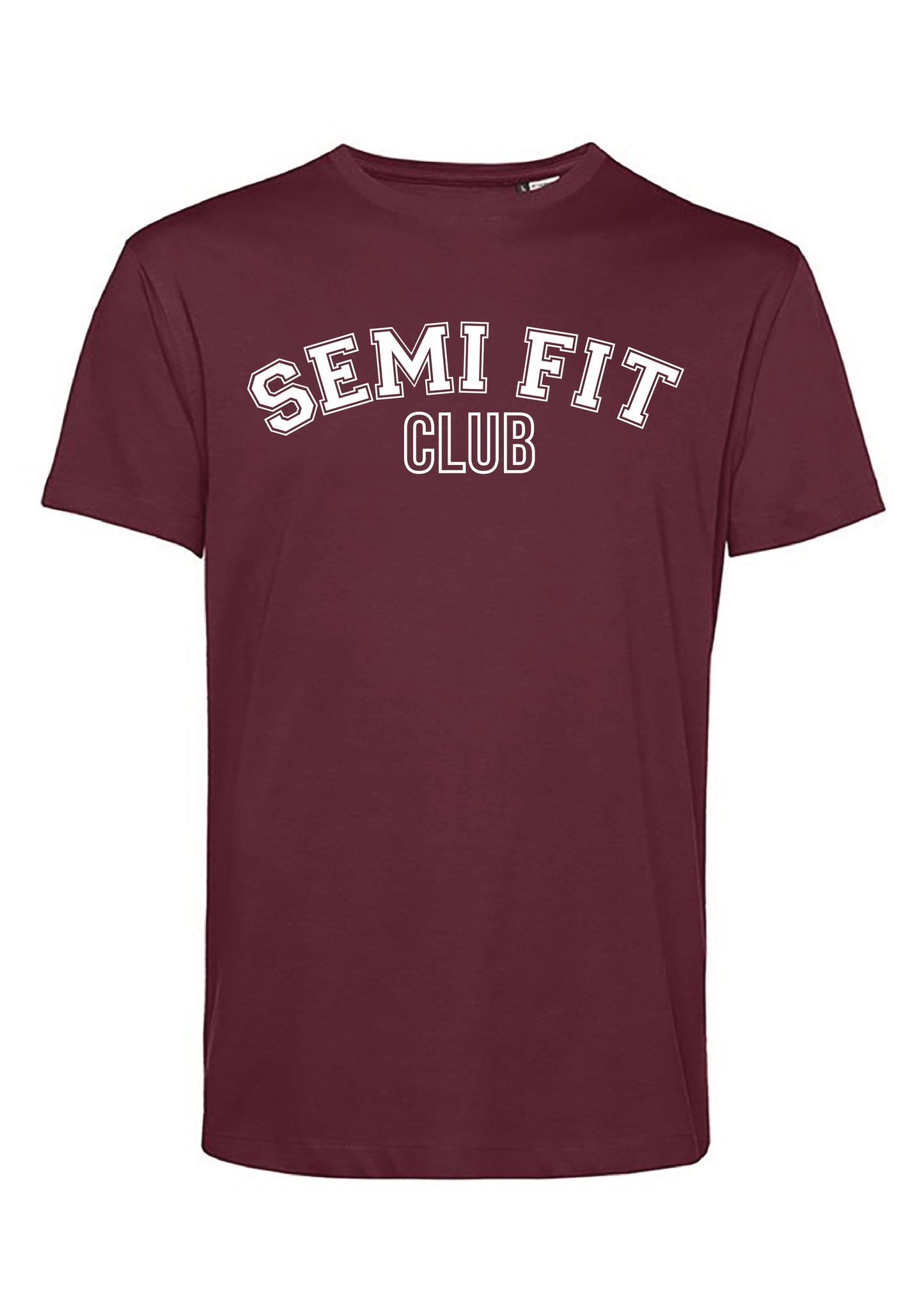 Semi Fit Club Oldskool Tee Mannen