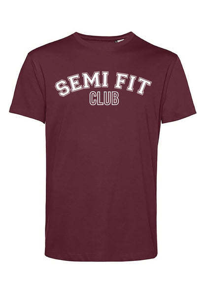 Semi Fit Club Oldskool Tee Mannen