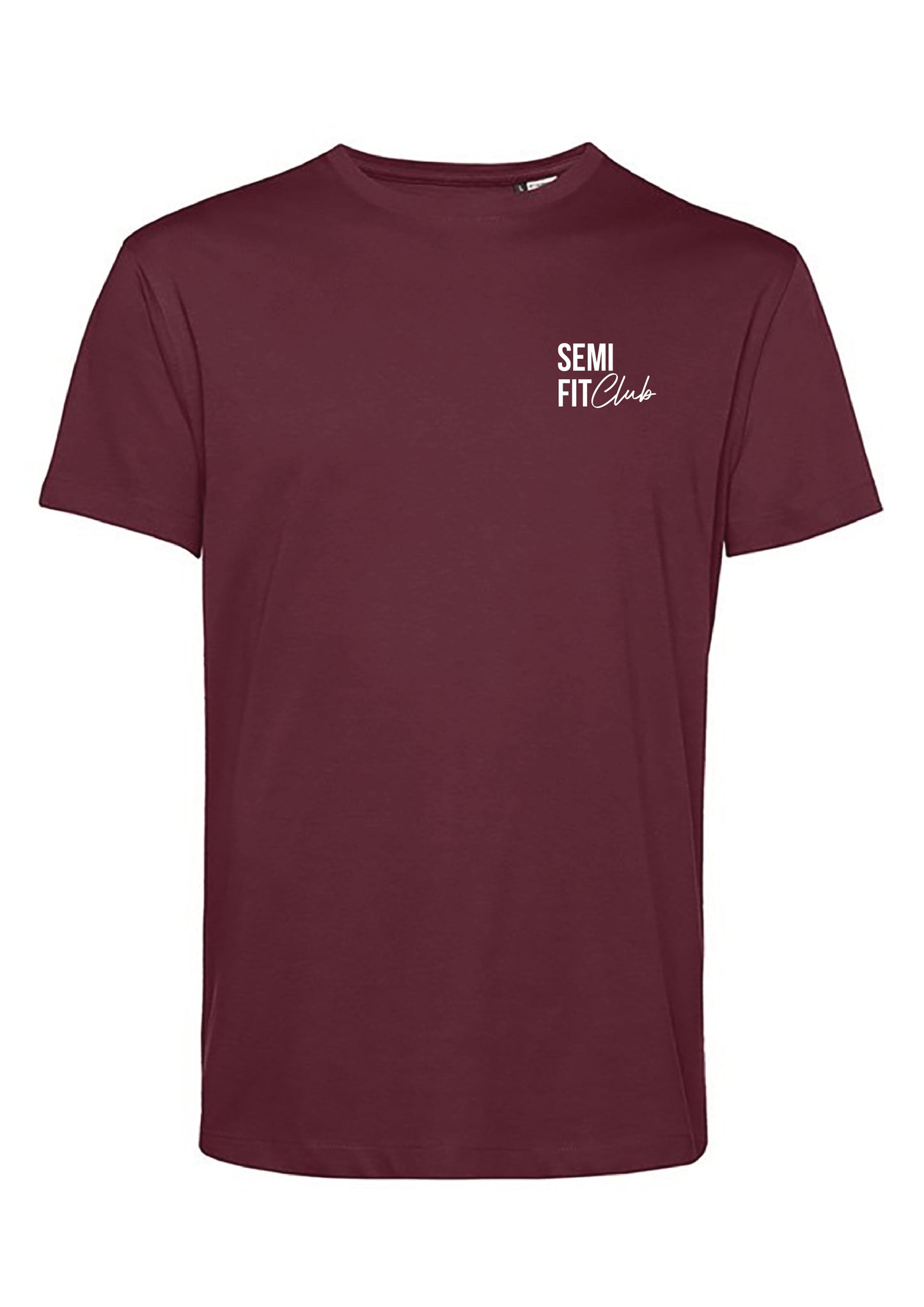 Semi Fit Club Definition Tee Mannen