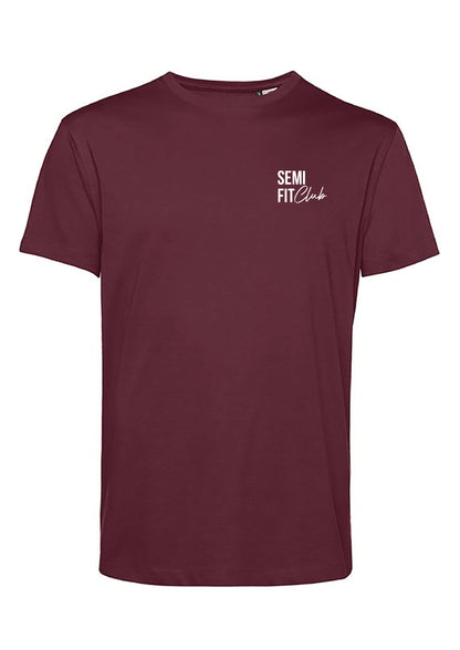 Semi Fit Club Definition Tee Mannen