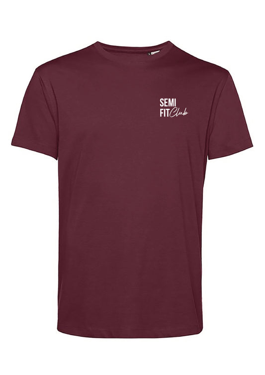 Semi Fit Club Definition Tee Mannen